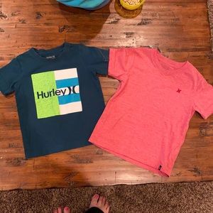 2 Hurley shirts